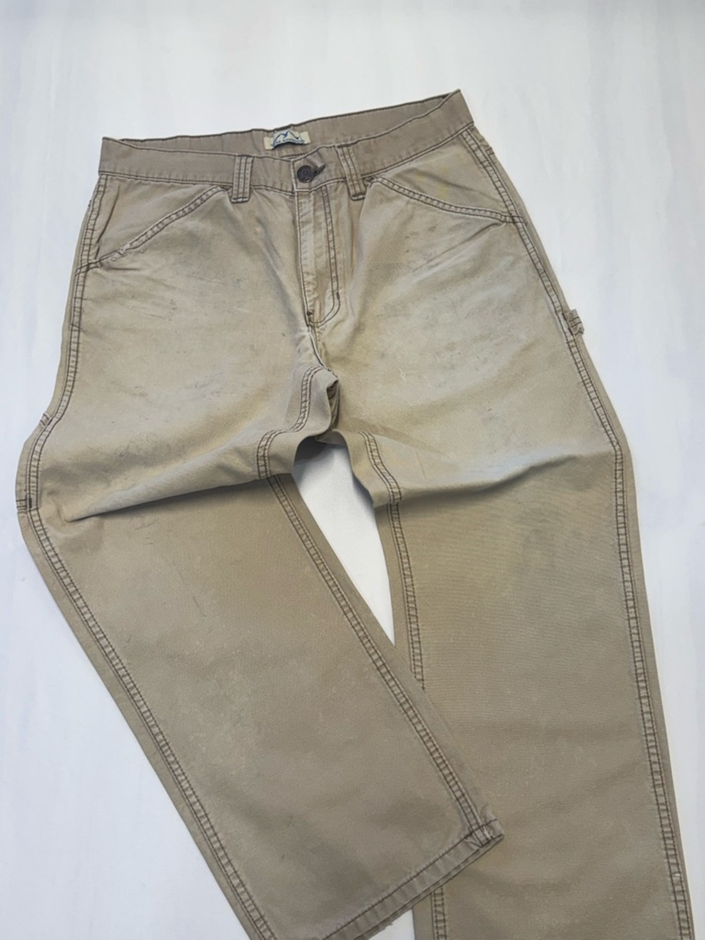 Men's Classic Tan Chinos - Straight Fit
